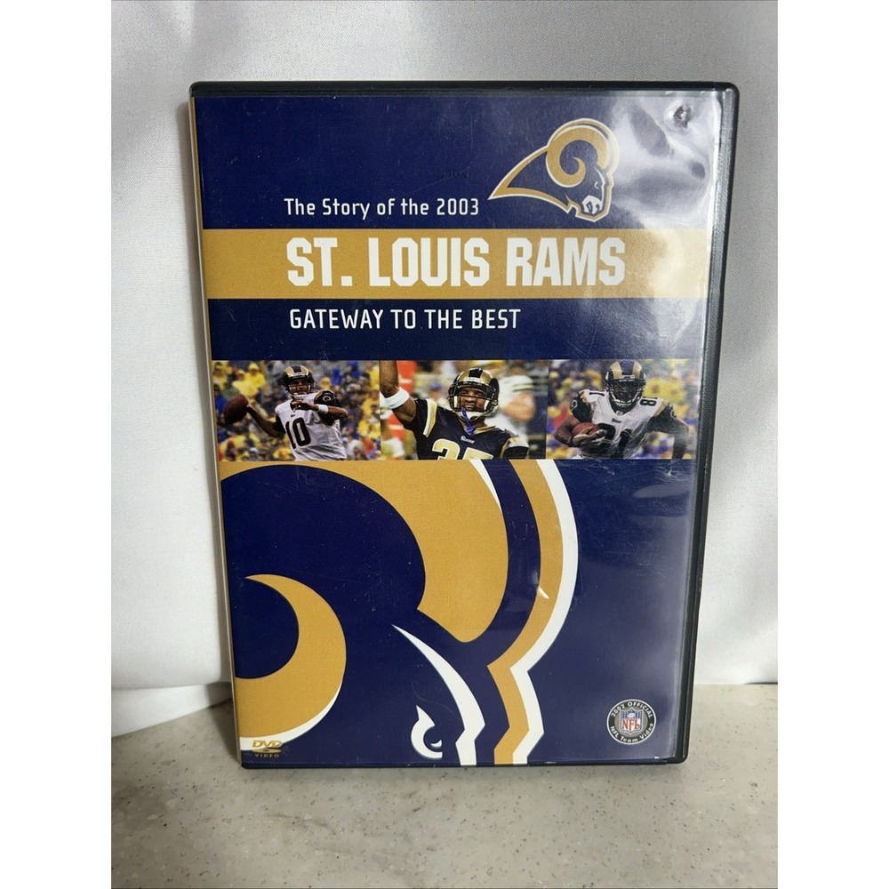 The Story of the 2003 St. Louis Rams: Gateway to the Best (DVD, 2004)